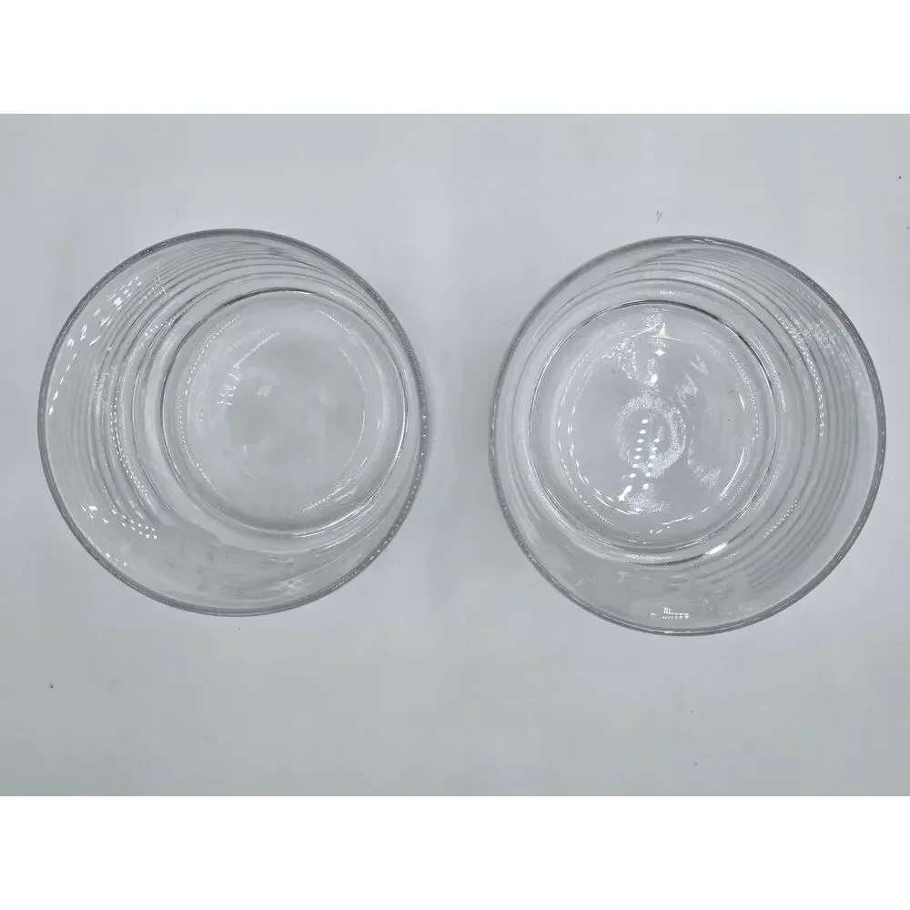 Williams Sonoma English Bulldog Rocks Glasses Set Of 2